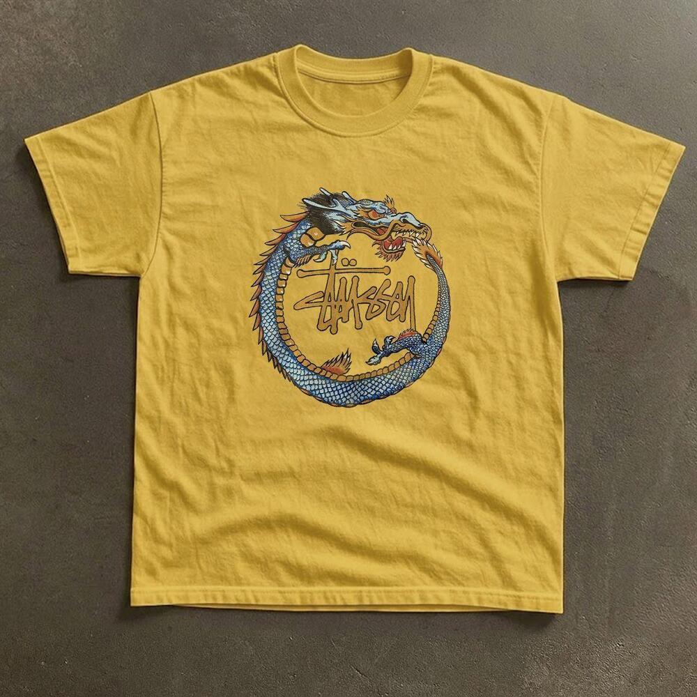 Gildan Dragon Design Graphic T-Shirt